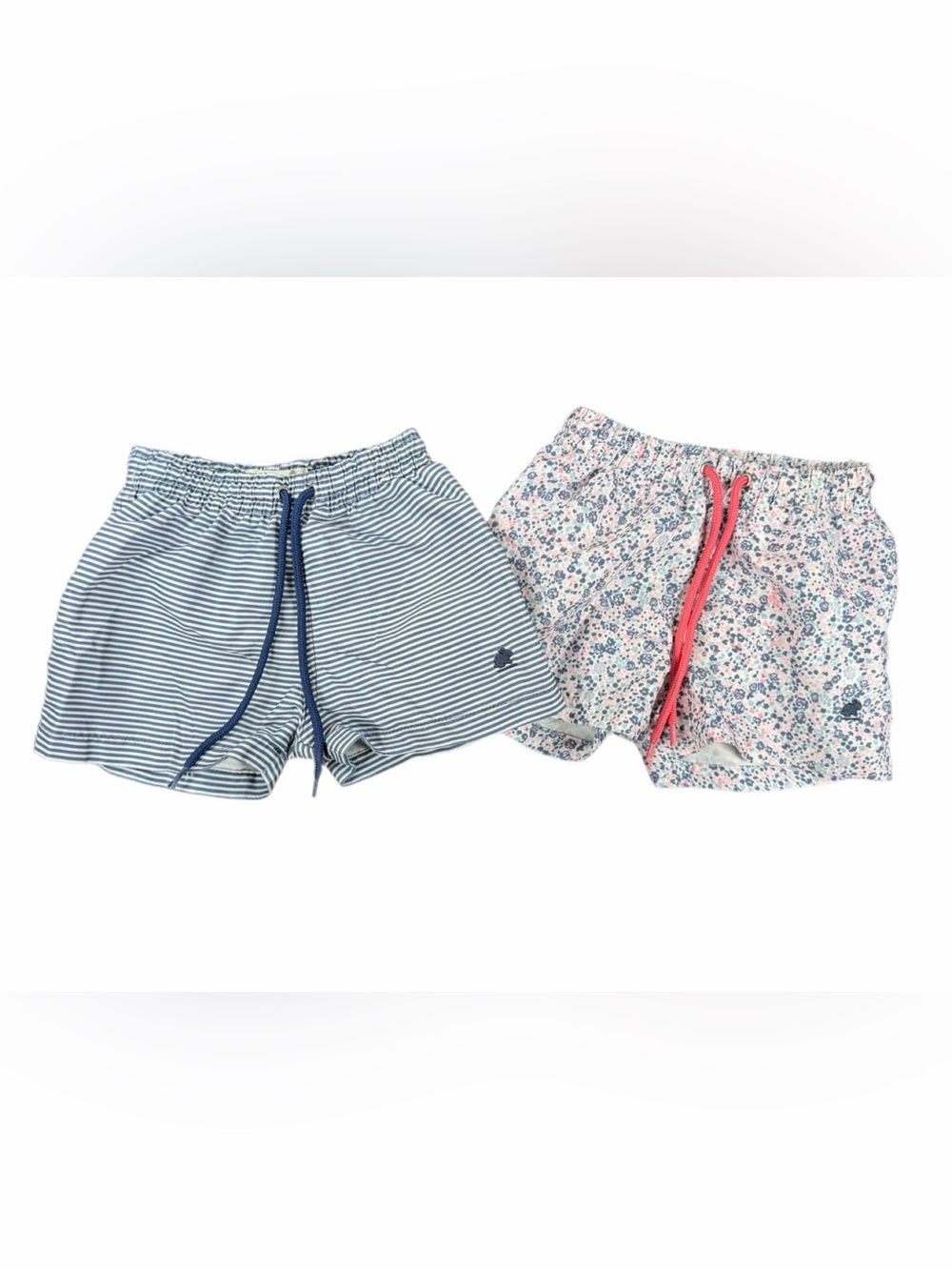 BABYCOTTONS Set of 2 Boys Lined Swim Shorts - 3